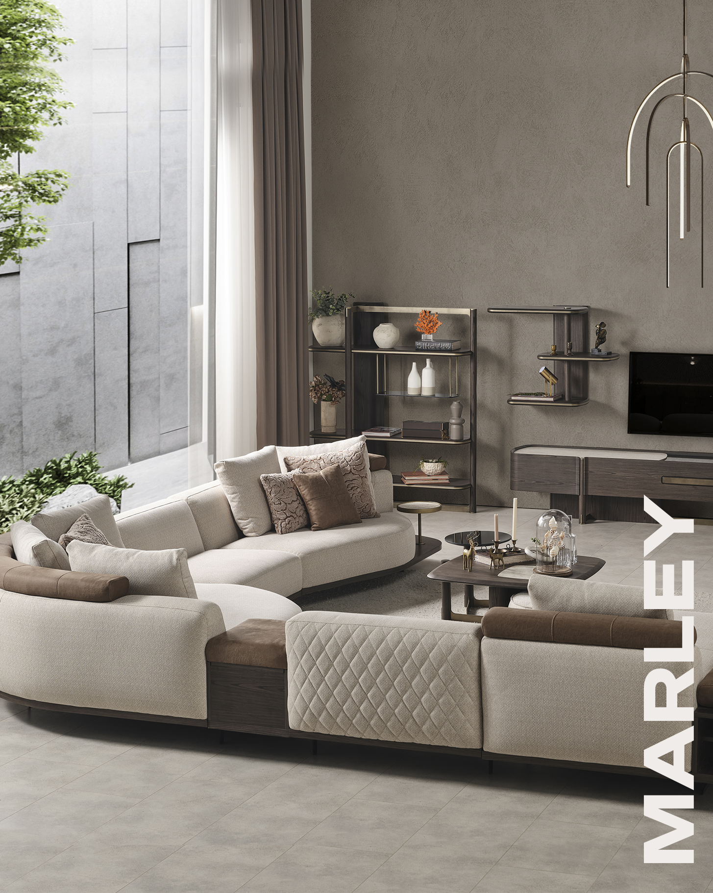 Marley Corner Set